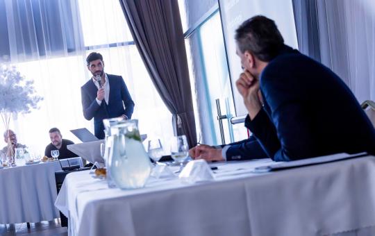 Konferencia SZĽH o budúcnosti zimných štadiónov za účasti Fondu na podporu športu. FOTO TASR