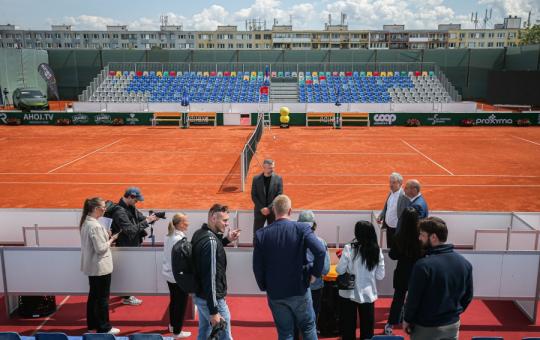 Medzinárodné majstrovstvá Slovenska v tenise žien SLOVAK OPEN 2026 v Košiciach, FOTO STZ