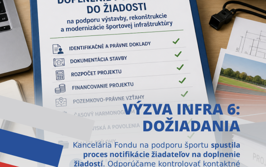 INFRA 6: dožiadania