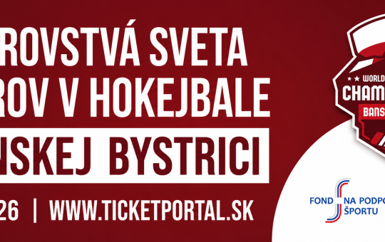 Svetový šampionát mládežníkov v Banskej Bystrici v hokejbale. HOKEJBAL.SK
