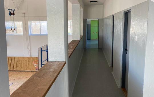 Obnovená telocvičňa v obci Častá. FOTO OBEC ČASTÁ