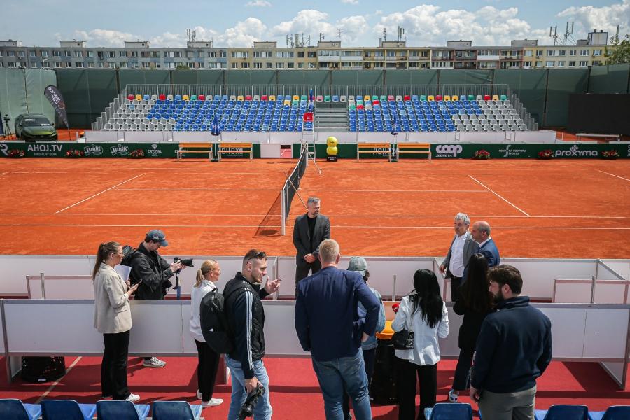 Medzinárodné majstrovstvá Slovenska v tenise žien SLOVAK OPEN 2026 v Košiciach, FOTO STZ