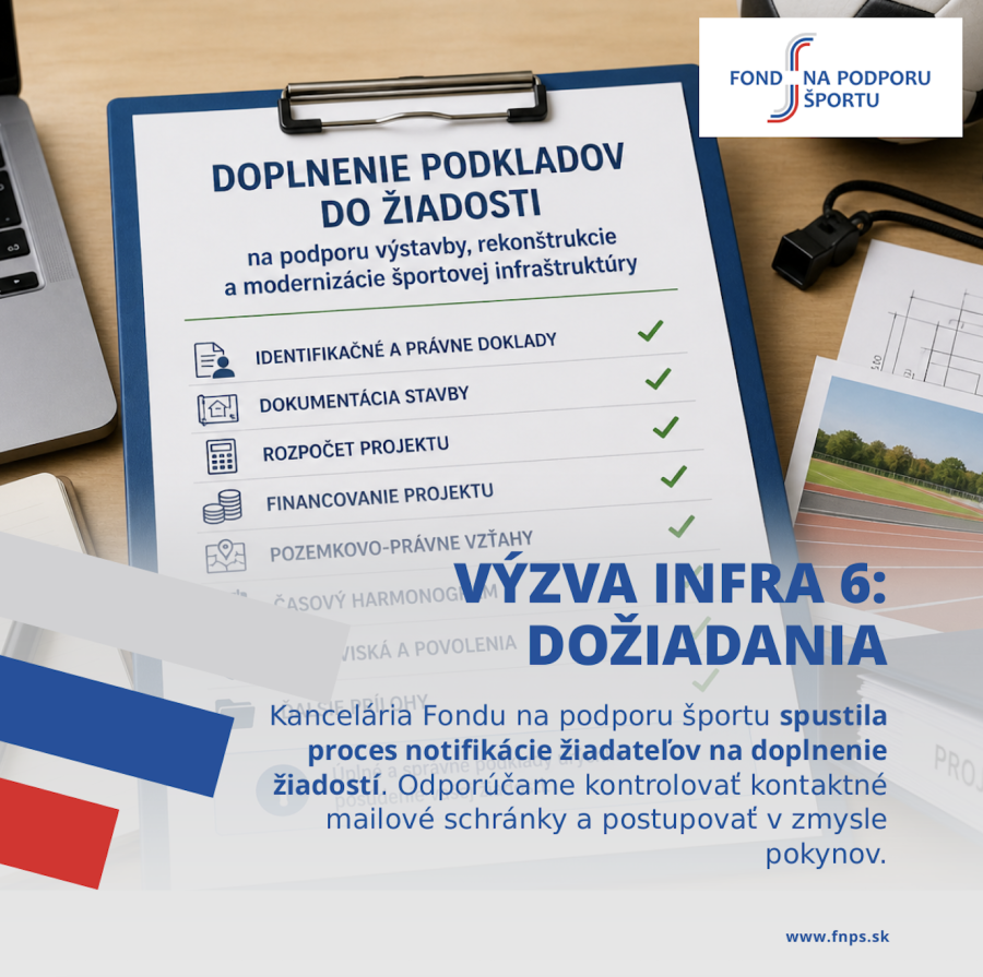 INFRA 6: dožiadania